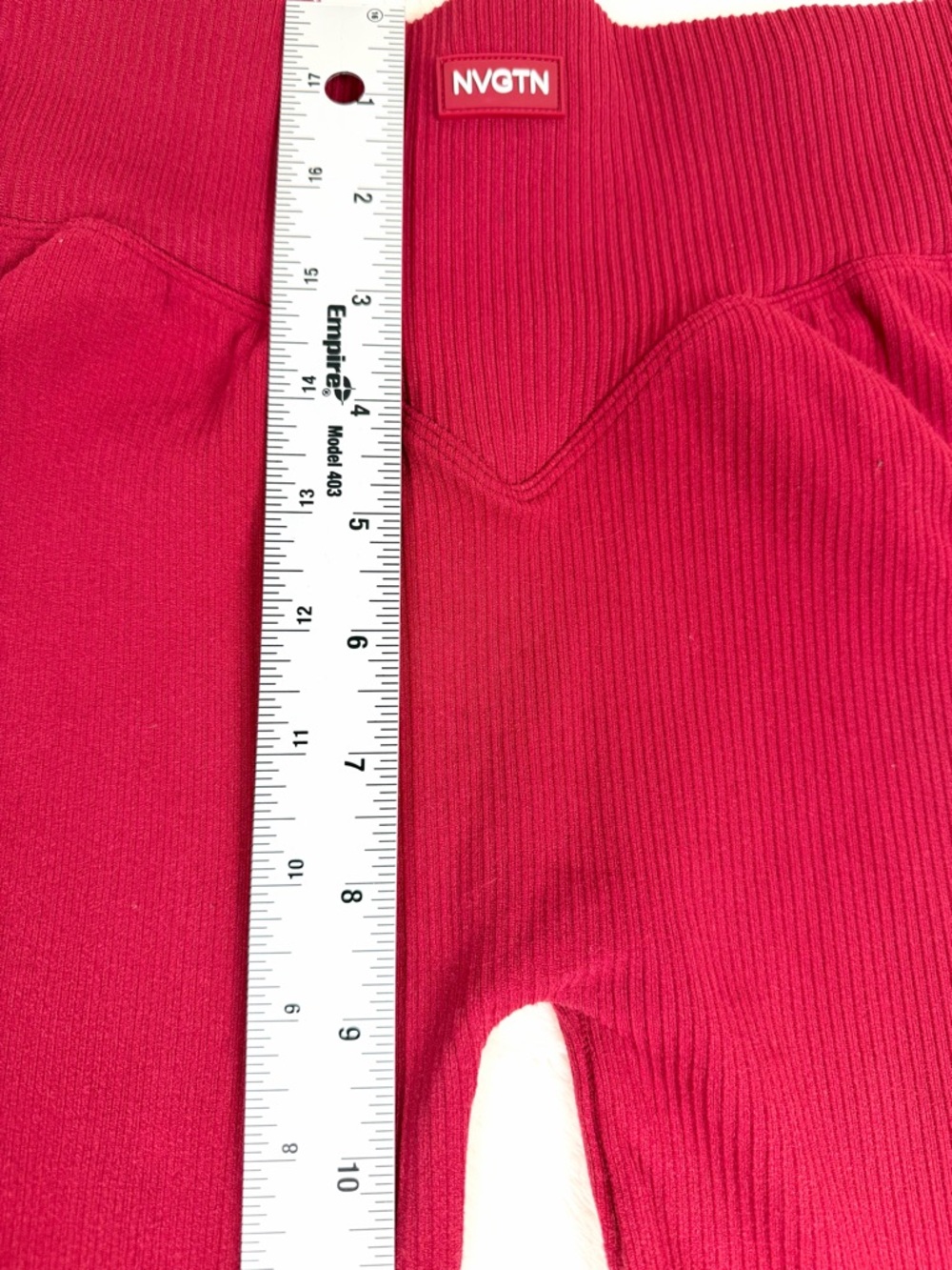 NVGTN Hot Pink Flared Leggings - Picture 7 of 9